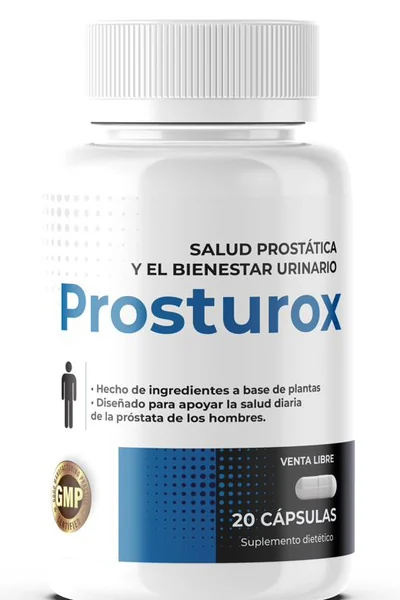 Frasco de Prosturox de 20 cápsulas